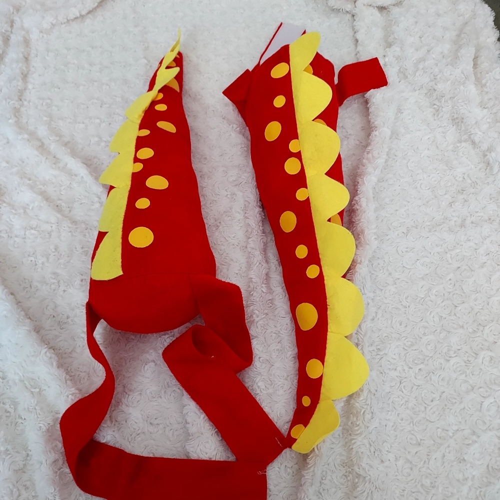 Fun Dinosaur tails Halloween or Play Time 2 in the lot
